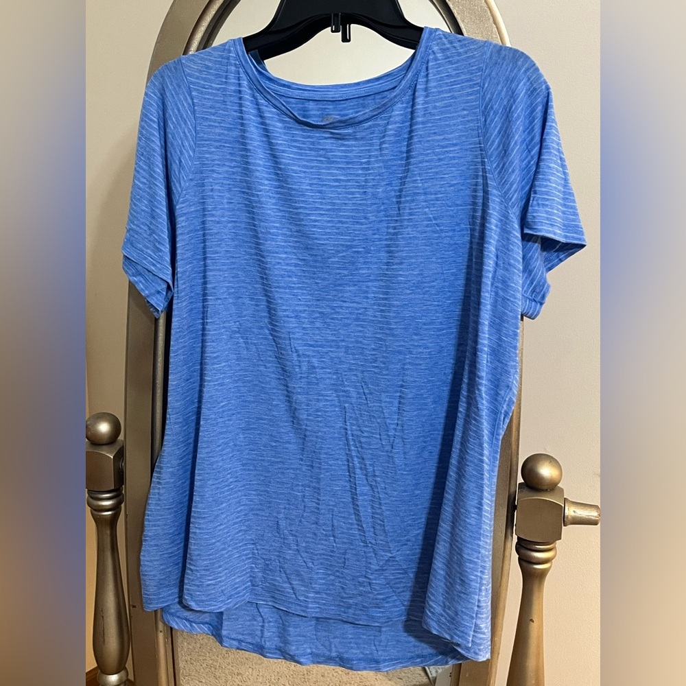 Women’s Athletic Works Light Blue Short Sleeve Tee